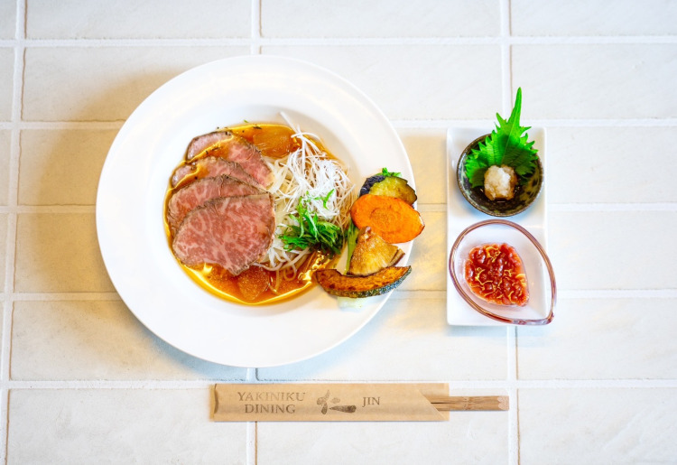 ローストビーフ冷麺